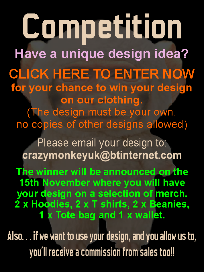 Crazy Monkey launch competition